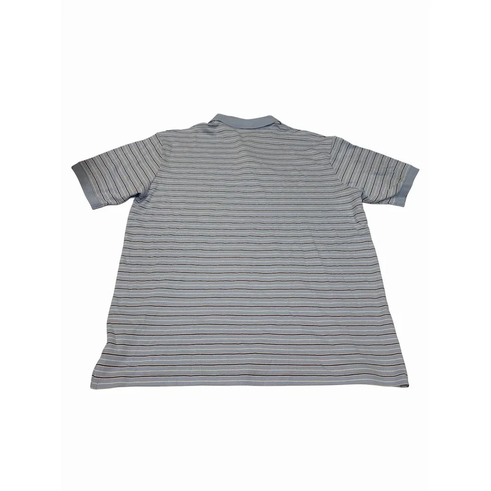Polo Ralph Lauren Men's Polo Classic Fit Blue Stripes 100 Cotton Size XLT NWT